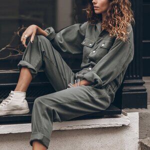 Mikuta - THE GREEN JUMPSUIT - Size M